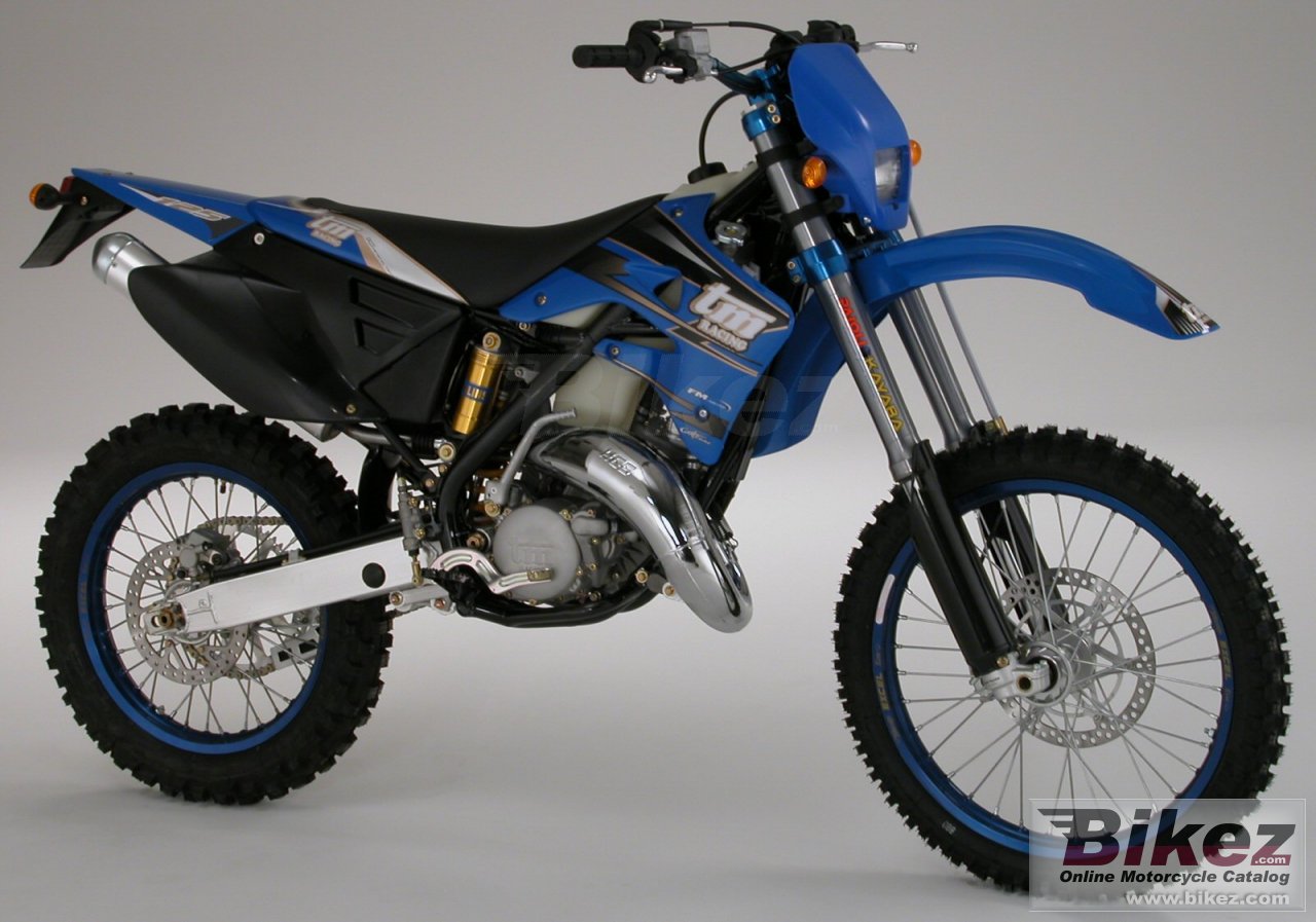 Big TM racing en 125 enduro picture and wallpaper from Bikez.com